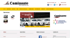 Desktop Screenshot of caminante-aeropuerto.com.mx